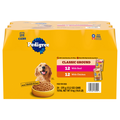 PEDIGREE Chopped Ground Dinner Chicken/Beef Food for Dogs - 24 ct