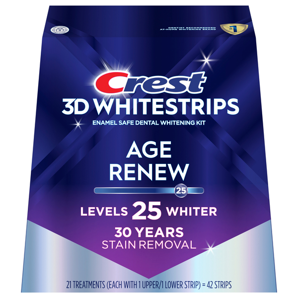 Crest 3D Whitestrips Dental Whitening Kit Supreme Bright