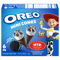 OREO Mini Frozen Dairy Dessert Cones - 6 ct