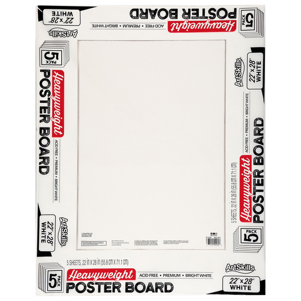 ArtSkills Heavyweight Board White