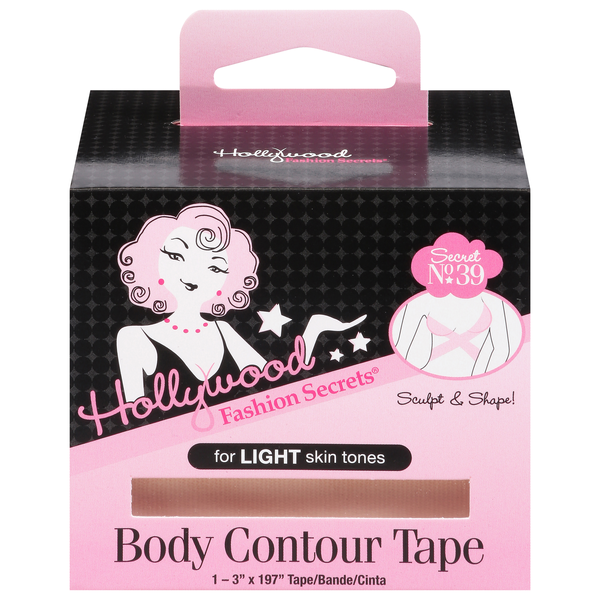 Hollywood Fashion Secrets Body Contour Tape 3 X 97 Inches