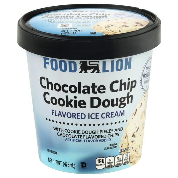 Food Lion Chocolate Chip Cookie Dough Ice Cream