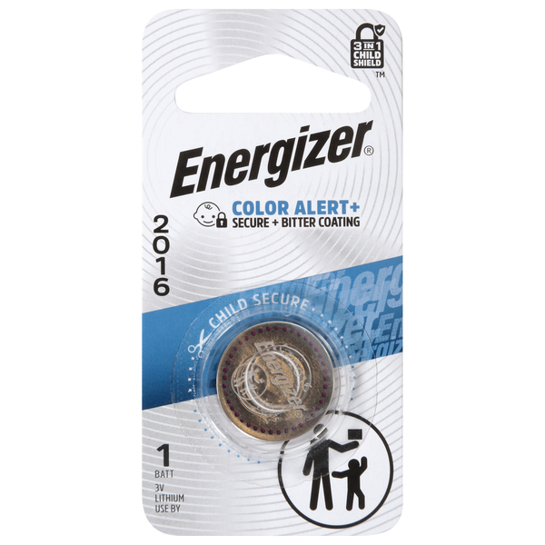 Energizer Lithium CR2016 Battery 3V