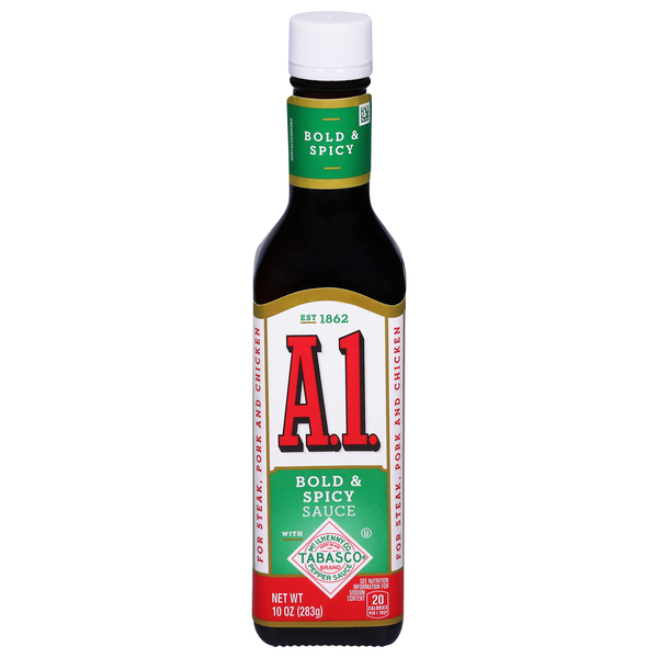 A.1. Bold & Spicy Steak Sauce