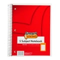 Smart Living 5 Subject Notebook Wide Ruled 10.5 X 8 Inch - 180 Sheets