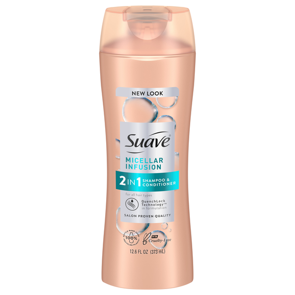 Suave Micellar Infusion 2 in 1 Shampoo & Conditioner
