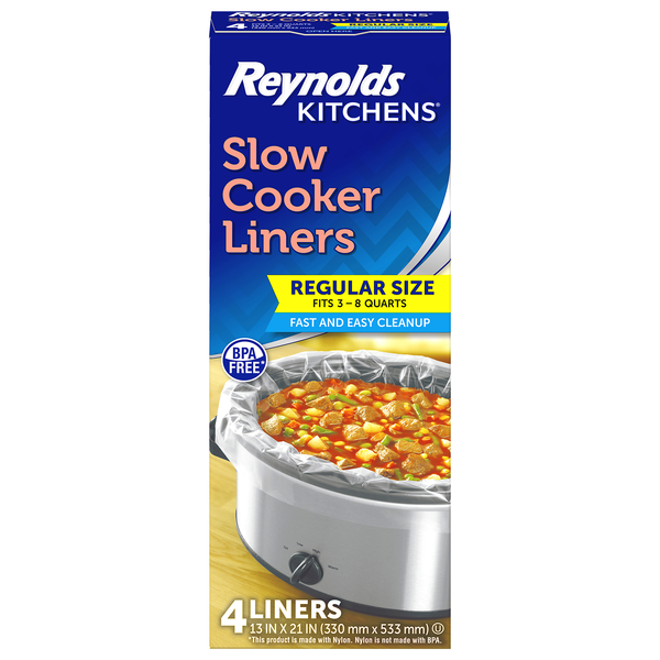 Reynolds Kitchens Regular Size Slow Cooker Liners 13 X 21 Inch