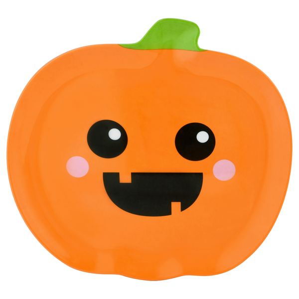 Smart Living Halloween Pumpkin Plate