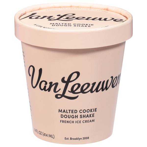 Van Leeuwen Malted Cookie Dough Shake French Ice Cream