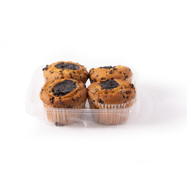 Giant Bakery Chocolate Filled Chocolate Chip Muffins