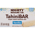 Mighty Sesame Co. TahiniBAR Sesame Bars Super Seed Vanilla - 6 ct