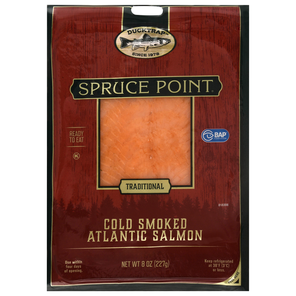 Ducktrap Spruce Point Traditional Cold Smoked Atlantic Salmon