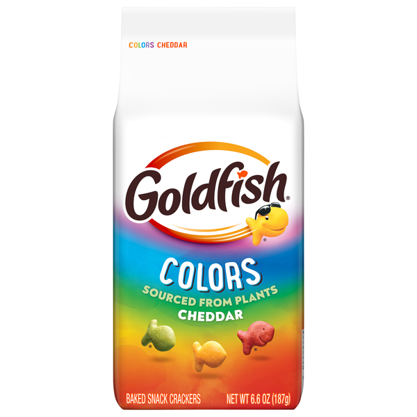 Pepperidge Farm Goldfish Colors Cheddar Cheese Crackers