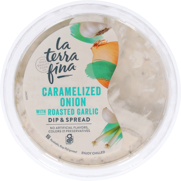 La Terra Fina Caramelized Onion with Roasted Garlic Dip & Spread