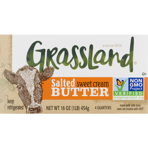 Save on Grassland Salted Sweet Cream Butter Sticks 4 ct Order Online