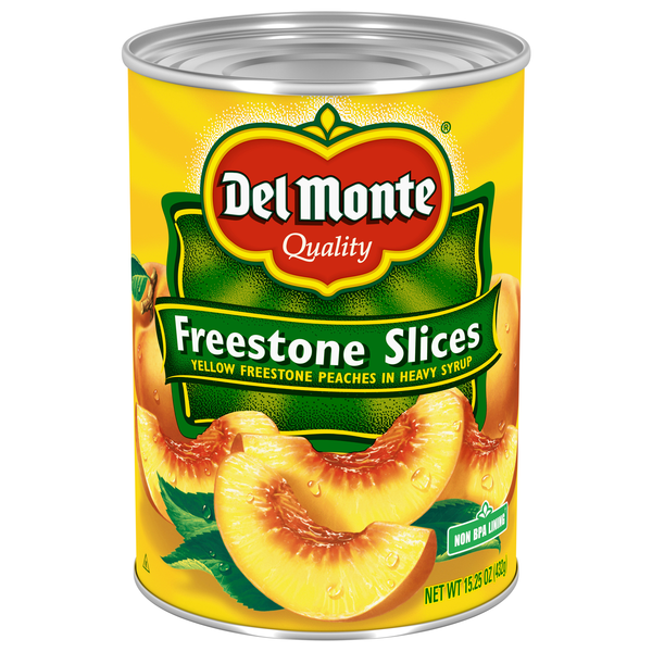 Del Monte Freestone Sliced Peaches in Heavy Syrup