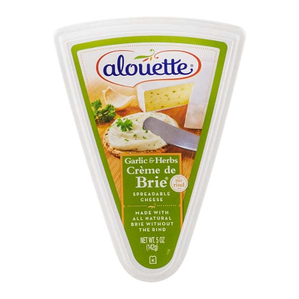 Save on Alouette Creme de Brie Spreadable Cheese Garlic & Herb Order