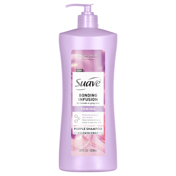 Suave Bonding Infusion Purple Toning Shampoo