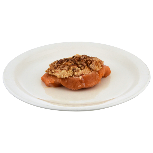 Hannaford Bacon Stuffed Apple Maple Salmon