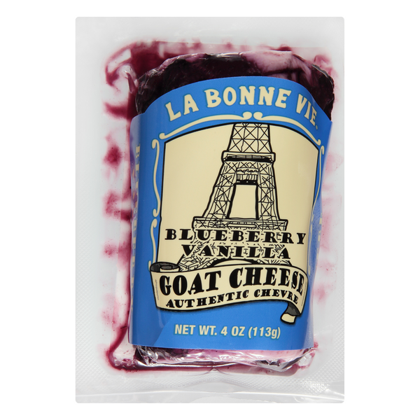 La Bonne Vie Blueberry Vanilla Goat Cheese Log