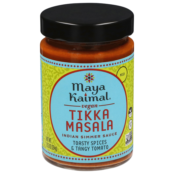 Maya Kaimal Vegan Mild Tikka Masala Indian Simmer Sauce