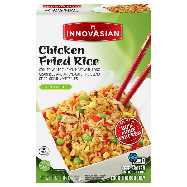 InnovAsian Chicken Fried Rice Frozen Meal