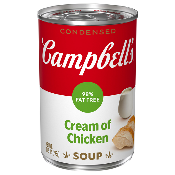 Campbell's Condensed 98% Fat Free Cream of Chicken Soup