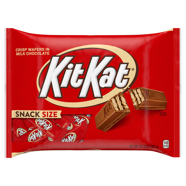 Save on KIT KAT Crisp Wafers Chocolate Candy Snack Size Order Online