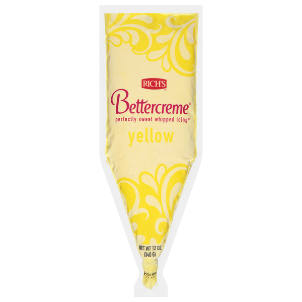 Rich's Bettercreme Yellow Perfectly Sweet Whipped Icing