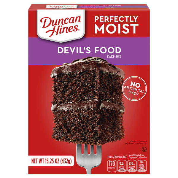 Duncan Hines Perfectly Moist Devil's Food Cake Mix