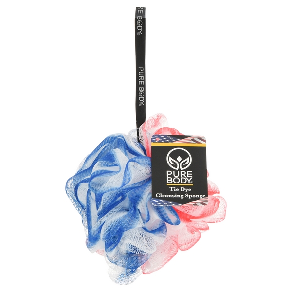 Pure Body Cleansing Sponge Tie Dye