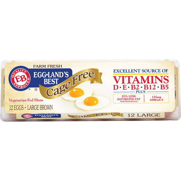 Eggland's Best Cage Free Large Brown Eggs