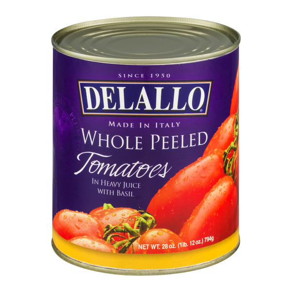 Save on DeLallo Whole Peeled Tomatoes In Heavy Juice With Basil Order