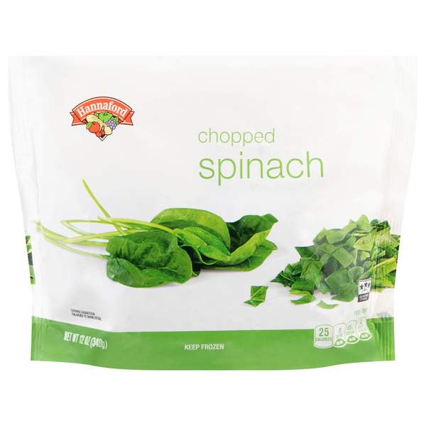 Hannaford Chopped Spinach Frozen