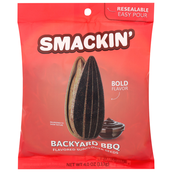 Smackin' Backyard BBQ Flavored Sunflower Seeds