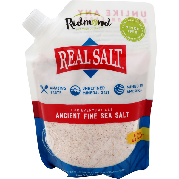 Redmond Real Ancient Fine Sea Salt