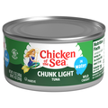 Chicken of the Sea Wild Caught Chunk Light Tuna in Water