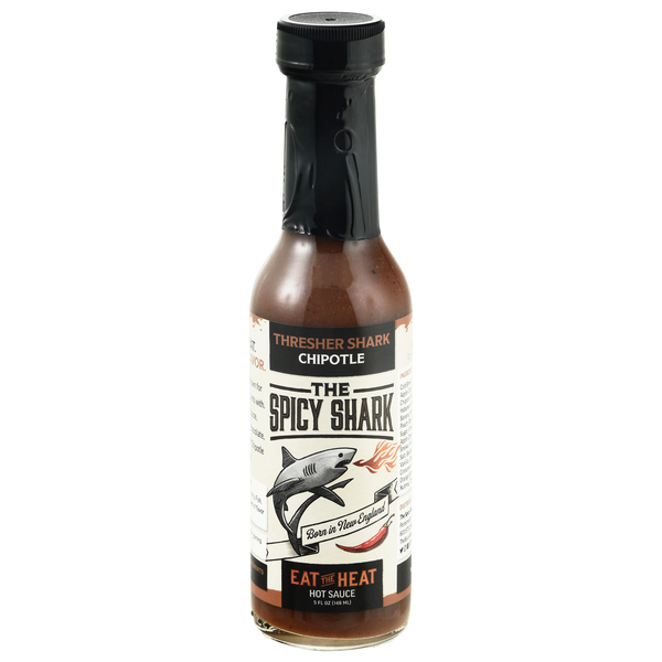 The Spicy Shark Thresher Shark Chipotle Hot Sauce