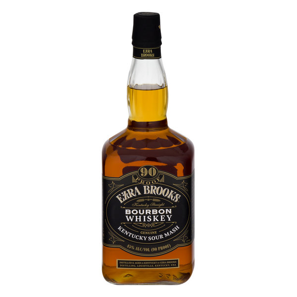 Ezra Brooks Kentucky Sour Mash Bourbon Whiskey