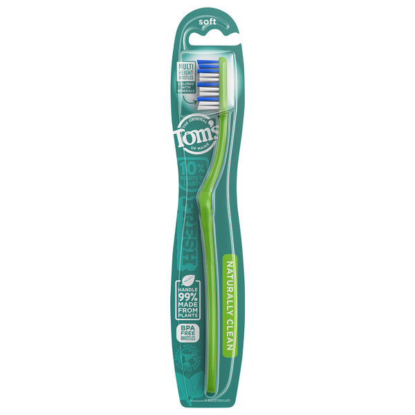 Tom's Of Maine Toothbrush BPA Free