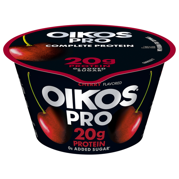 Oikos PRO 20g Protein Cherry Cultured Ultra-Filtered Milk Yogurt Cup