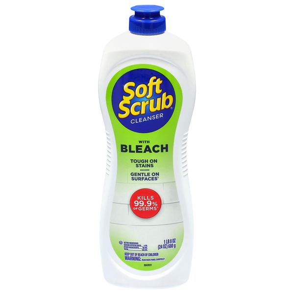 Soft Scrub Cleanser with Bleach Squeeze