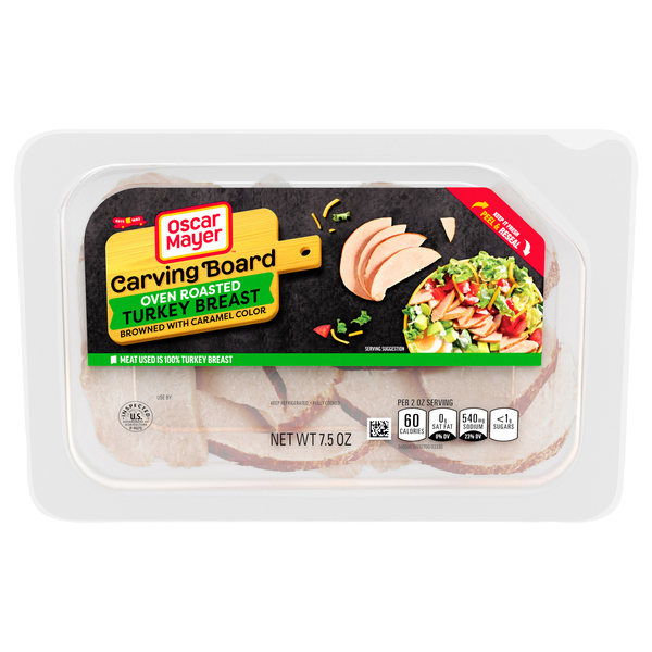 Oscar Mayer Carving Board Oven Roasted Turkey Breast Sliced