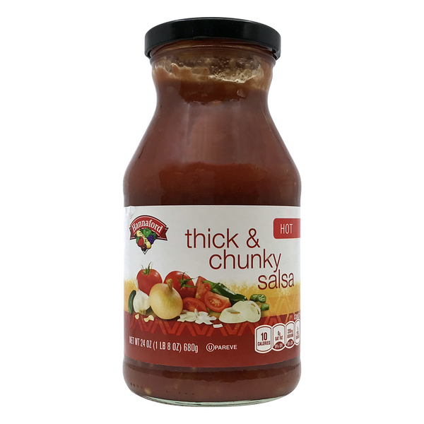 Hannaford Hot Thick & Chunky Salsa