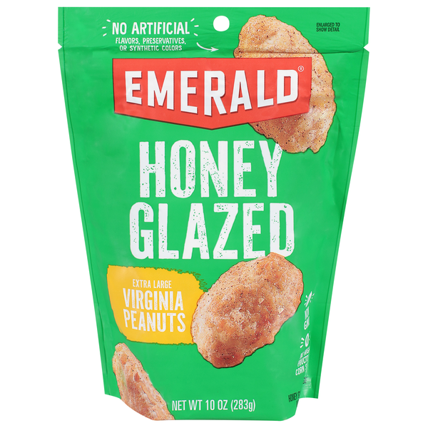 Emerald Honey Glazed Extra Large Virginia Peanuts
