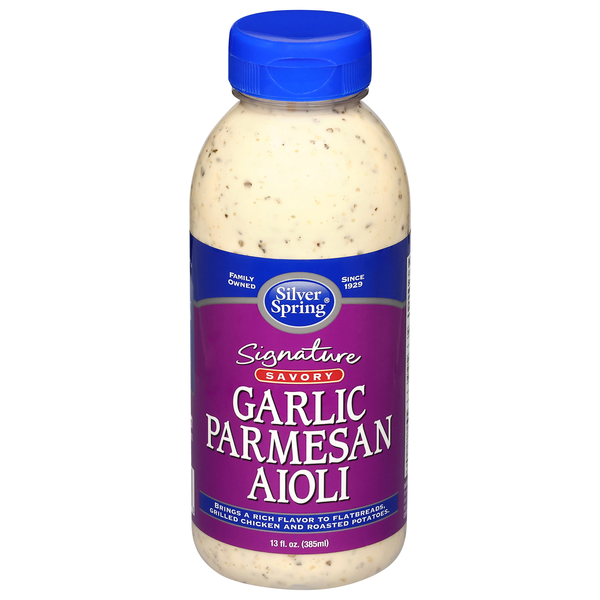 Silver Spring Signature Savory Garlic Parmesan Aioli
