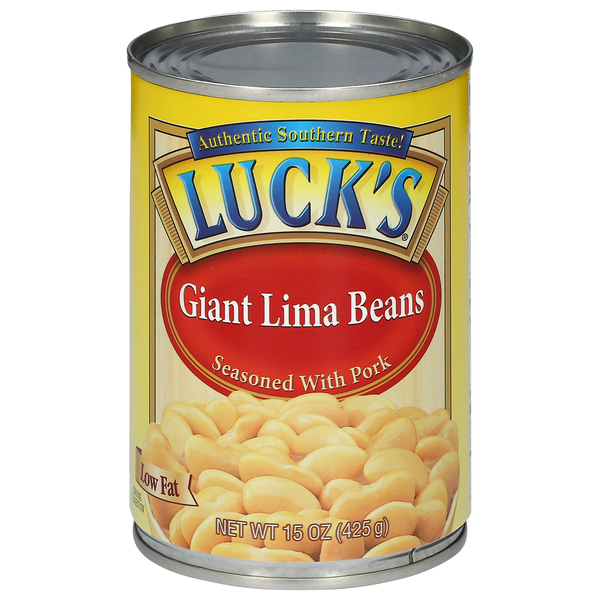 Luck's Giant Lima Beans Seasoned with Pork