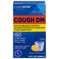 CareOne Cough DM Day or Night Cough Relief Alcohol Free Orange Liquid