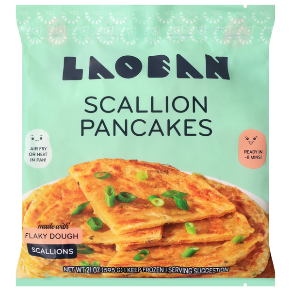 Laoban Flaky Dough Scallion Pancakes Frozen