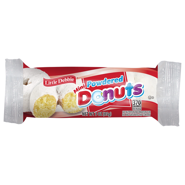 Little Debbie Mini Powdered Donuts